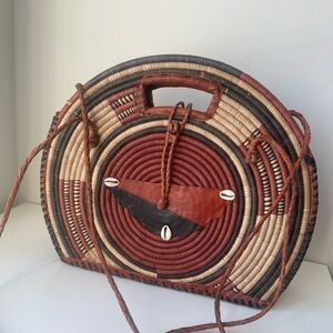 Handcrafted Multicolor Woven Bag